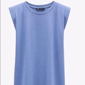 NWT Zara dress with shoulder pads
